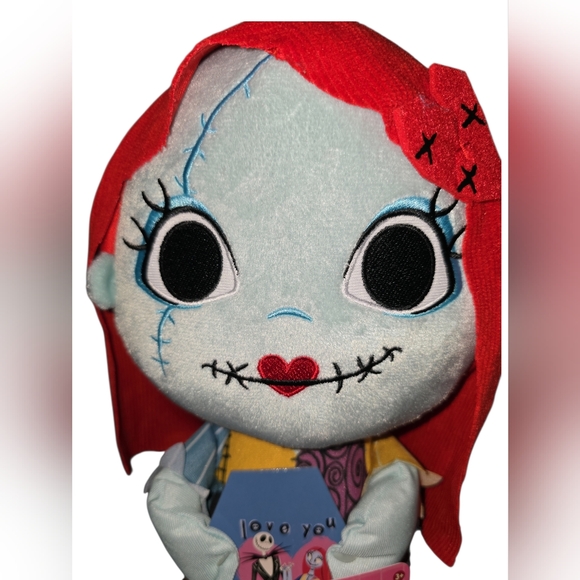 2- Disney Valentine Plush Dolls Jack Skellington & Sally 18" tall - Picture 4 of 6